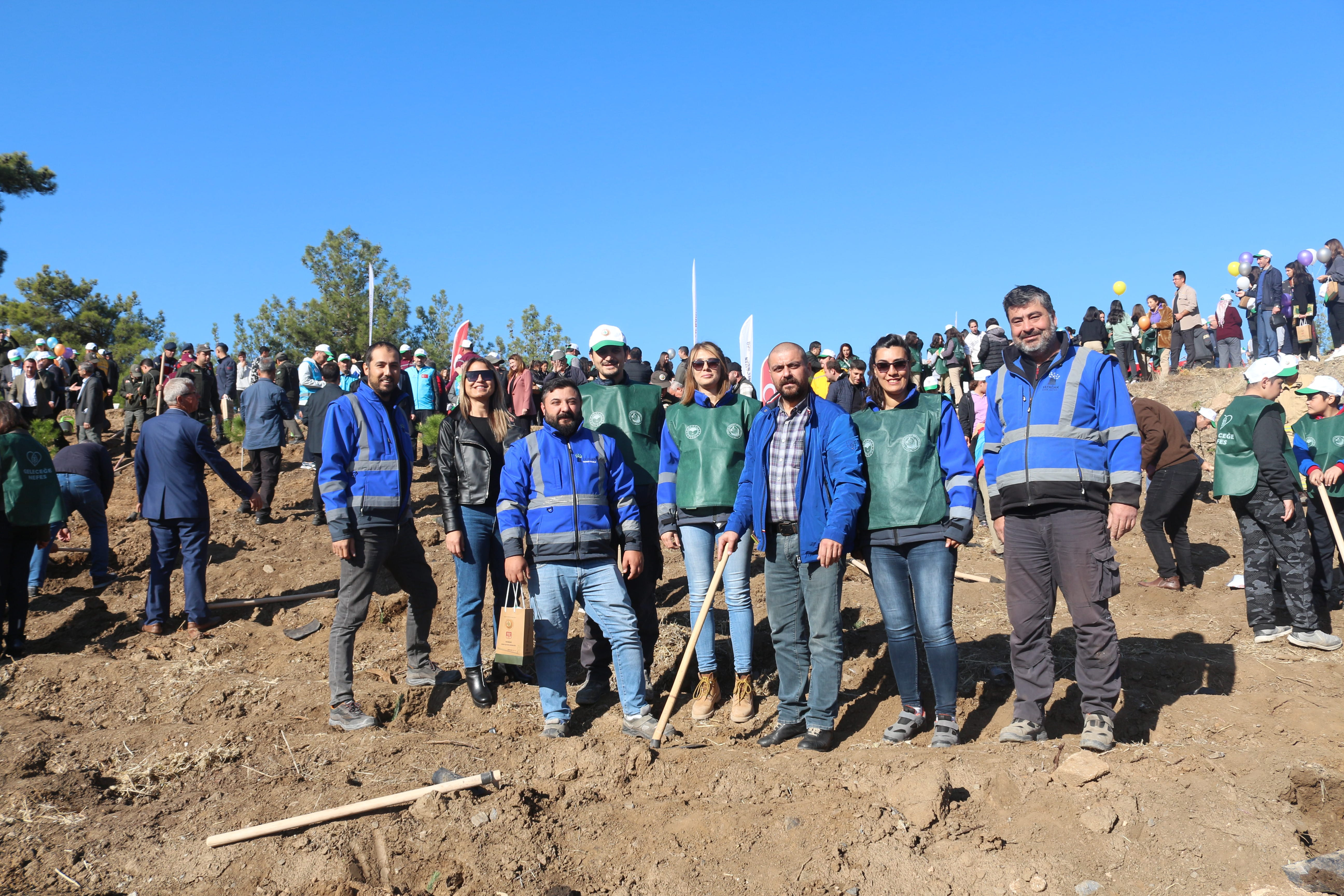 YATAĞAN TERMİK’TEN FİDAN DİKİM ETKİNLİĞİNE DESTEK