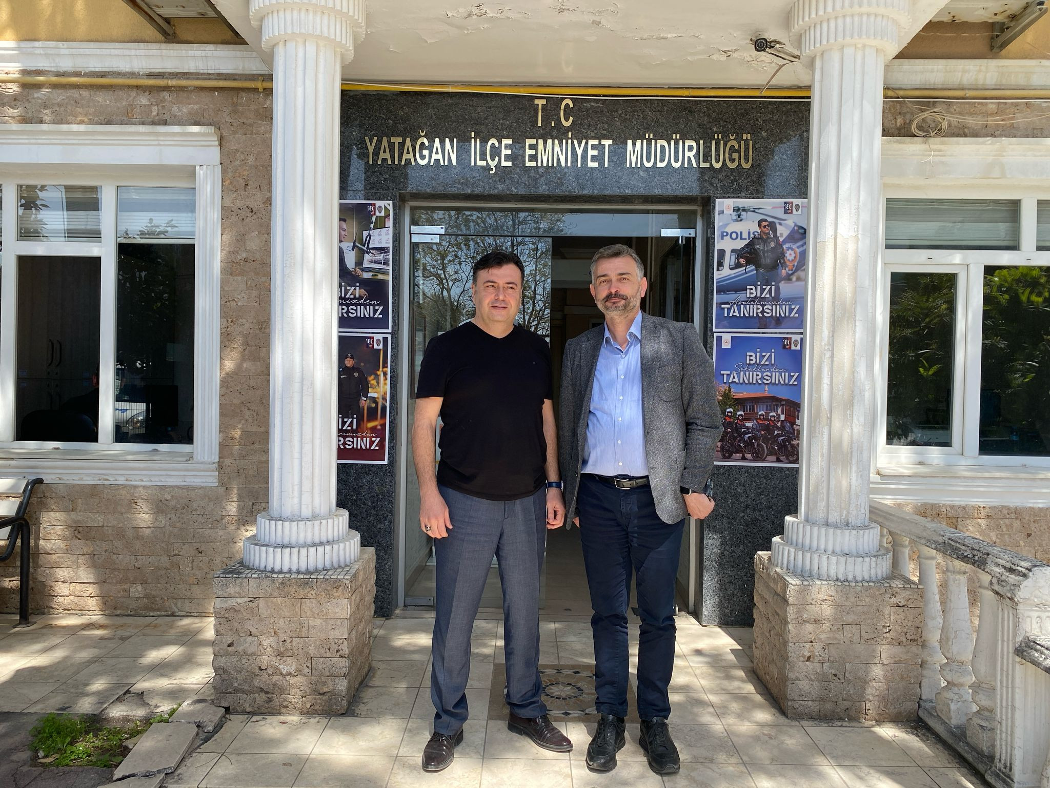RIDVAN EDİP AKDENİZ’DEN YATAĞAN İLÇE EMNİYET MÜDÜRÜNE ZİYARET